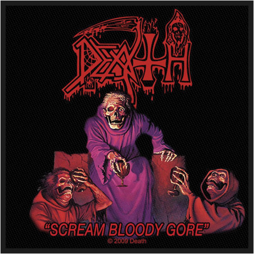 Amazon.com: Death Scream Bloody Gore Patch Álbum Art Metal Band
